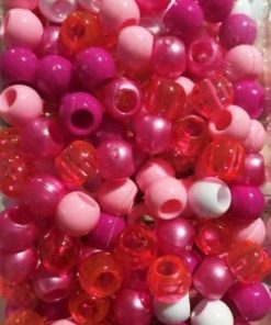 Purples Medium Chubby Hair Beads with Translucent Twist Braid Snap Find  Inspiration in Every Detail